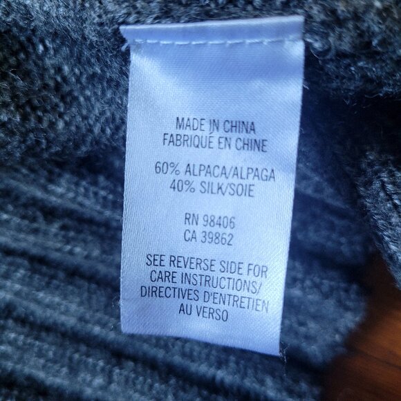 Theory Freysa Leuna Cardigan Alpaca + Silk, sz Medium - Picture 11 of 11